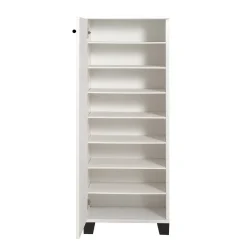Scarpiere > Dmora Scarpiera bianca 50x127h cm - Kika Bianco