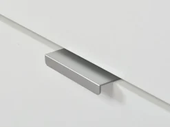 Scarpiere > Dmora Scarpiera un Ripiano 4 Ante 58x18x155.5h cm, kit Fissaggio a Muro Incluso - Pesche Bianco