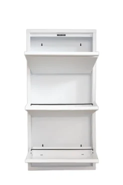 Bagno|Ingresso > Dmora Scarpiera Dpapi, 50x15h103 cm, Bianco