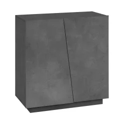 Scarpiera elegante salvaspazio ardesia 80x86h cm - Apetta