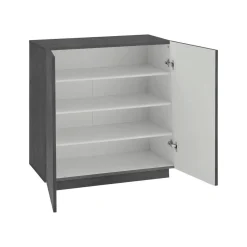 Scarpiera elegante salvaspazio ardesia 80x86h cm - Apetta