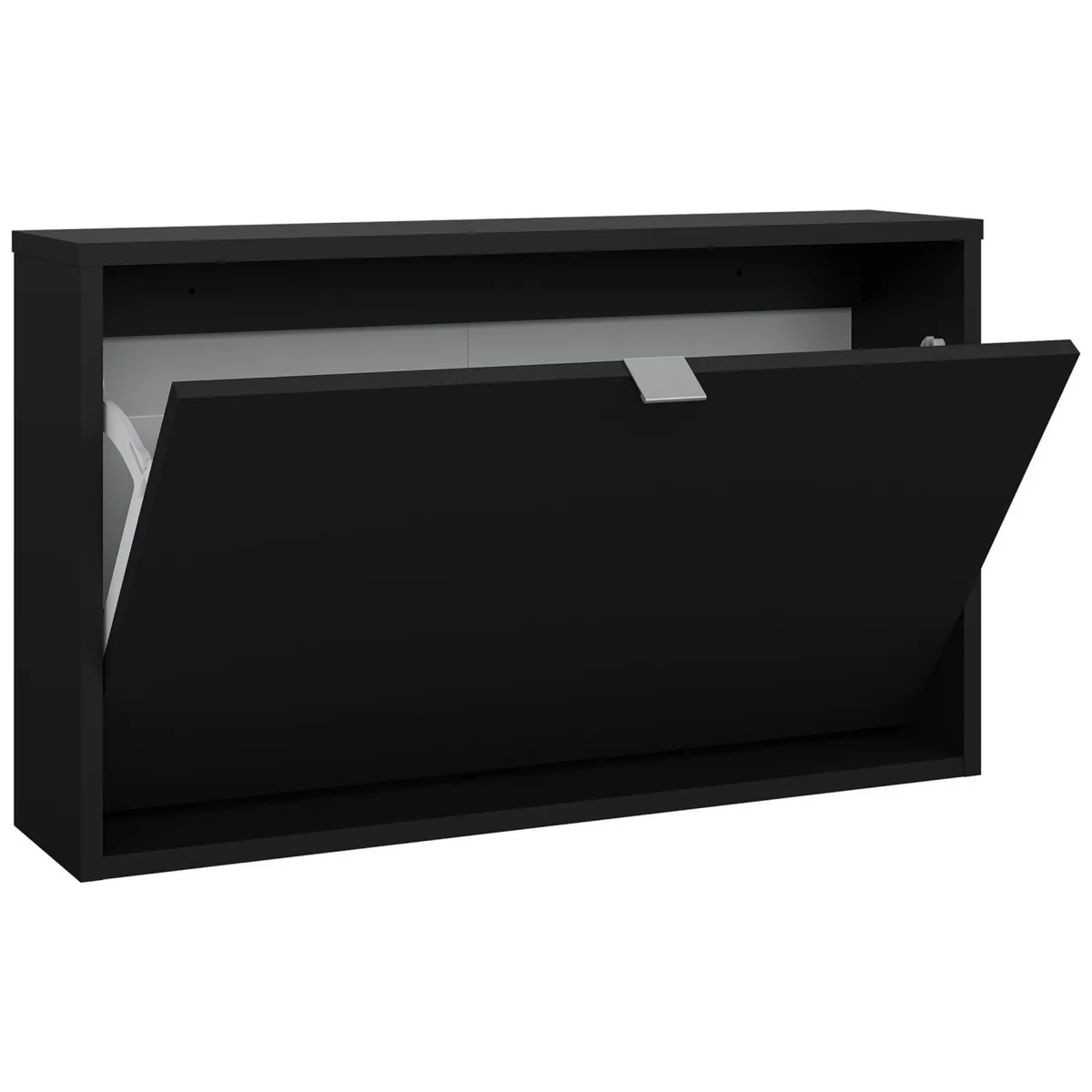 Scarpiere > Dmora Scarpiera Colore Ante 70.3x24.05x41.8h cm, - Ordona Nero