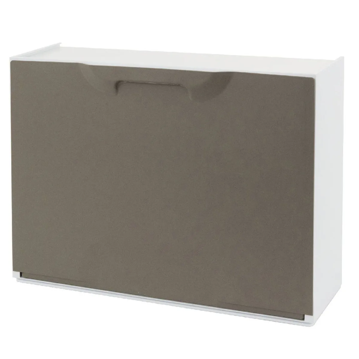 Bagno|Scarpiere > Dmora Scarpiera 6 paia tortora 51x40h cm - Avon Grigio Tortora