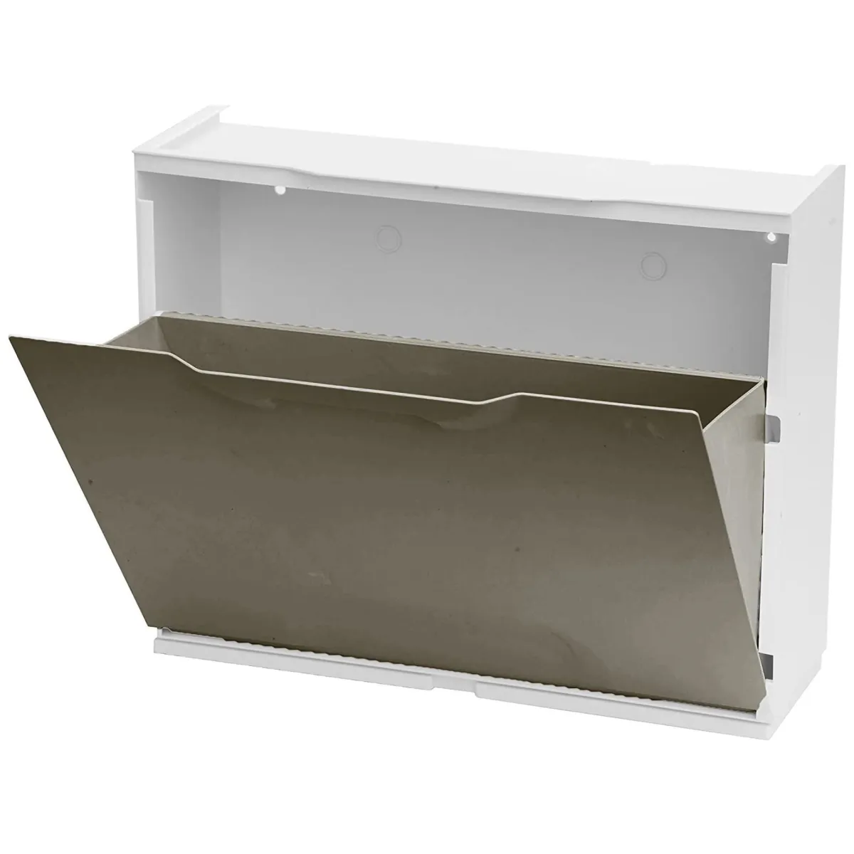 Bagno|Scarpiere > Dmora Scarpiera 6 paia tortora 51x40h cm - Avon Grigio Tortora