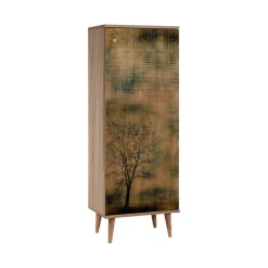 Scarpiera quercia e gialla 50x135h cm - Dacrydium
