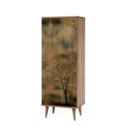Scarpiera quercia e gialla 50x135h cm - Dacrydium