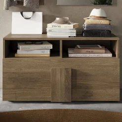 Scarpiere > Dmora Scarpiera rovere 91x57h cm - Indang Marrone Rovere