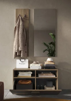 Scarpiere > Dmora Scarpiera rovere 91x57h cm - Indang Marrone Rovere