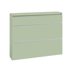 Scarpiera Verde 9 Ripiani 16 Paia 120x26.5x108h cm, 9 Vani - Marconi