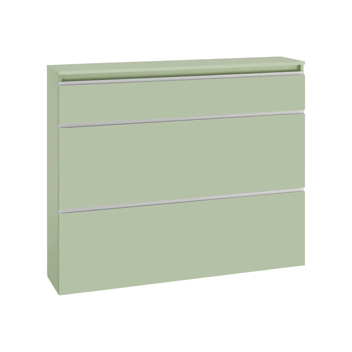Scarpiera Verde 9 Ripiani 16 Paia 120x26.5x108h cm, 9 Vani - Marconi