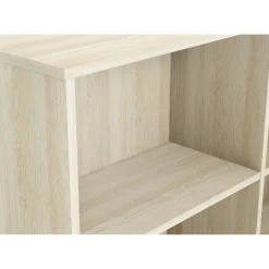 Scrivania angolare rovere e bianca 111x100cm - Kyarr