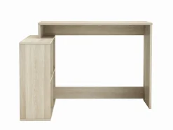 Scrivania angolare rovere e bianca 111x100cm - Kyarr