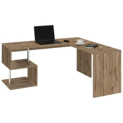 Scrivania angolare rovere 160x60cm - Annibi