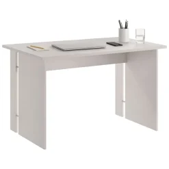 Scrivanie > Dmora Scrivania un Ripiano Materiale Piano in Legno Nobilitato 119x78x75h cm, Colore Ripiano - Runin Beige