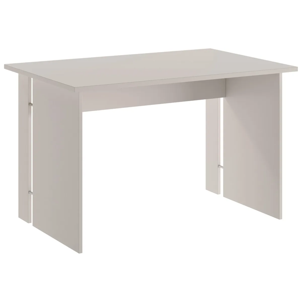 Scrivanie > Dmora Scrivania un Ripiano Materiale Piano in Legno Nobilitato 119x78x75h cm, Colore Ripiano - Runin Beige