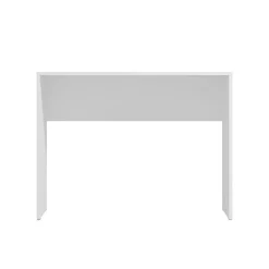 Scrivania Bianco Opaco un Ripiano Sfumatura Colore Struttura Opaco 98x45x74h cm, Sfumatura Colore Ripiano Opaco - Pichil