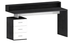 Scrivania lineare ardesia 160x90cm in legno - Flaminia