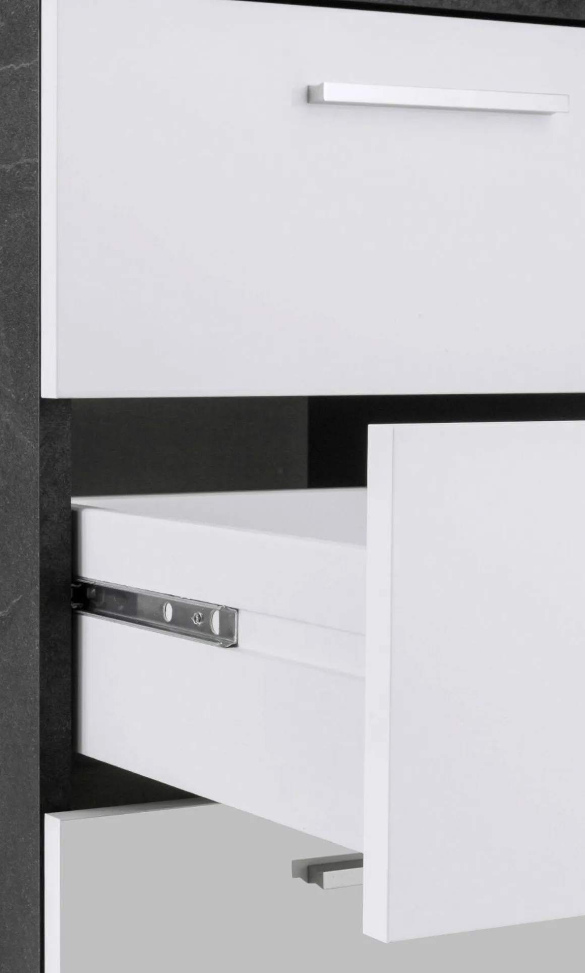 Scrivania lineare ardesia 160x90cm in legno - Flaminia