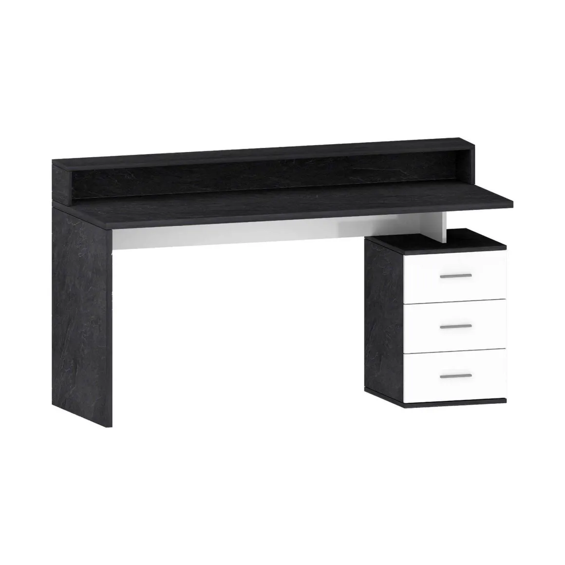 Scrivania lineare ardesia 160x90cm in legno - Flaminia