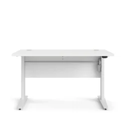 Scrivanie > Dmora Scrivania lineare bianca 120x80cm - Alfangor Bianco