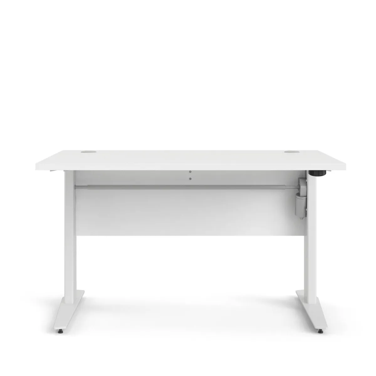 Scrivanie > Dmora Scrivania lineare bianca 120x80cm - Alfangor Bianco