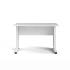 Scrivania lineare bianca 120x80cm in legno - Amigos