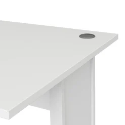 Scrivania lineare bianca 120x80cm in legno - Amigos