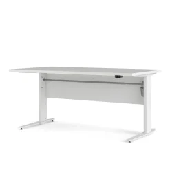 Scrivania lineare bianca 150x80cm minimal - Gonu