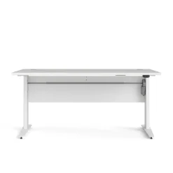 Scrivania lineare bianca 150x80cm minimal - Gonu