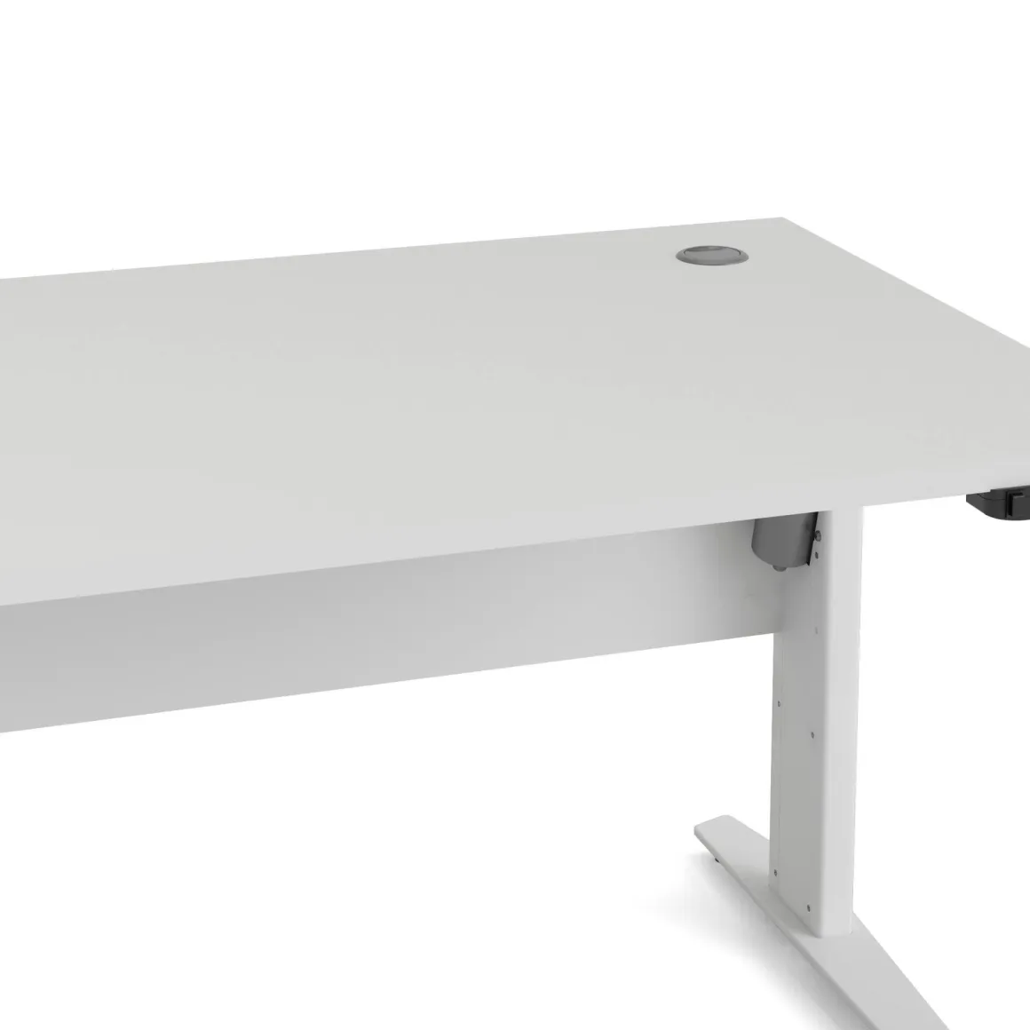 Scrivania lineare bianca 150x80cm minimal - Gonu