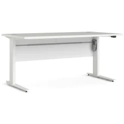 Scrivania lineare bianca 150x80cm minimal - Gonu