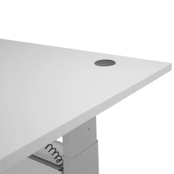 Scrivanie > Dmora Scrivania lineare bianca 180x90cm - Agretto Bianco