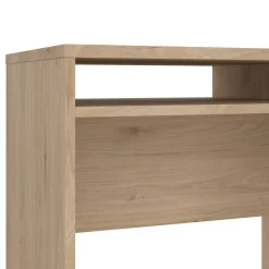 Scrivanie > Dmora Scrivania lineare rovere 110x48cm con 3 cassetti - Huaning Marrone Rovere