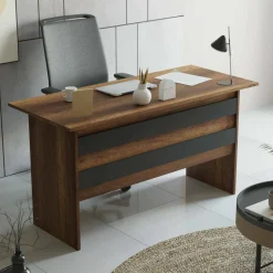 Scrivania No noce e antracite 140x60cm - Antilia