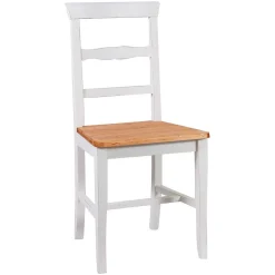 Sedie > Dmora Sedia una Sedia Materiale Struttura in Legno, Colore Seduta Marrone - Attanasio Bianco