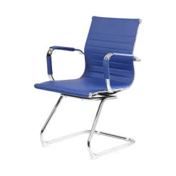 Sedia blu una Sedia Imbottito, Peso Supportato 120 kg - Artena