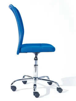 Sedia con Ruote blu Regolabile una Sedia, 5 Ruote - Falerna
