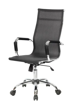 Sedia con ruote Dardit, Nero, 63x54h106/116 cm