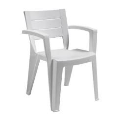 Sedia da esterno anti pioggia bianco - Camogli