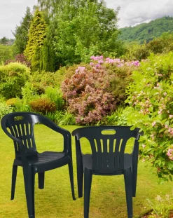 Outdoor > Dmora Sedia da esterno Damorus, 56x55h78 cm, Verde