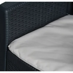 Sedie Da Esterno|Sedie > Dmora Sedia da giardino in plastica - Amilton Bianco
