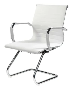 Ufficio|Camera Da Letto > Dmora Sedia Dfusett, 62x54h89 cm, Bianco