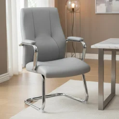 Ufficio|Sedie > Dmora Sedia ergonomica imbottita in ecopelle - Lucana Nero