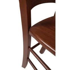 Sedia Marrone Noce 2 Sedie Colore Seduta Marrone, Sfumatura Colore Struttura Noce - Matelica