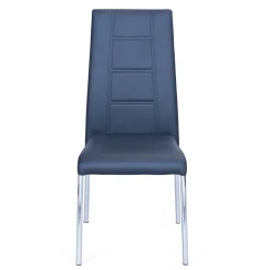 Sedia Nero Grigio Colore Struttura Grigio Colore Seduta Nero, - Gorno