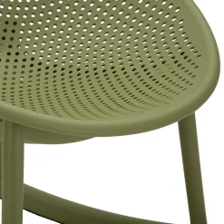 Sedie > Dmora Sedia 2 Sedie a Dondolo, Adatto per Indoor/outdoor, Materiale Struttura in Plastica - Phunt Verde
