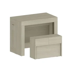 Set consolle allungabile 12 posti e 1 panca allungabile olmo - Badesi