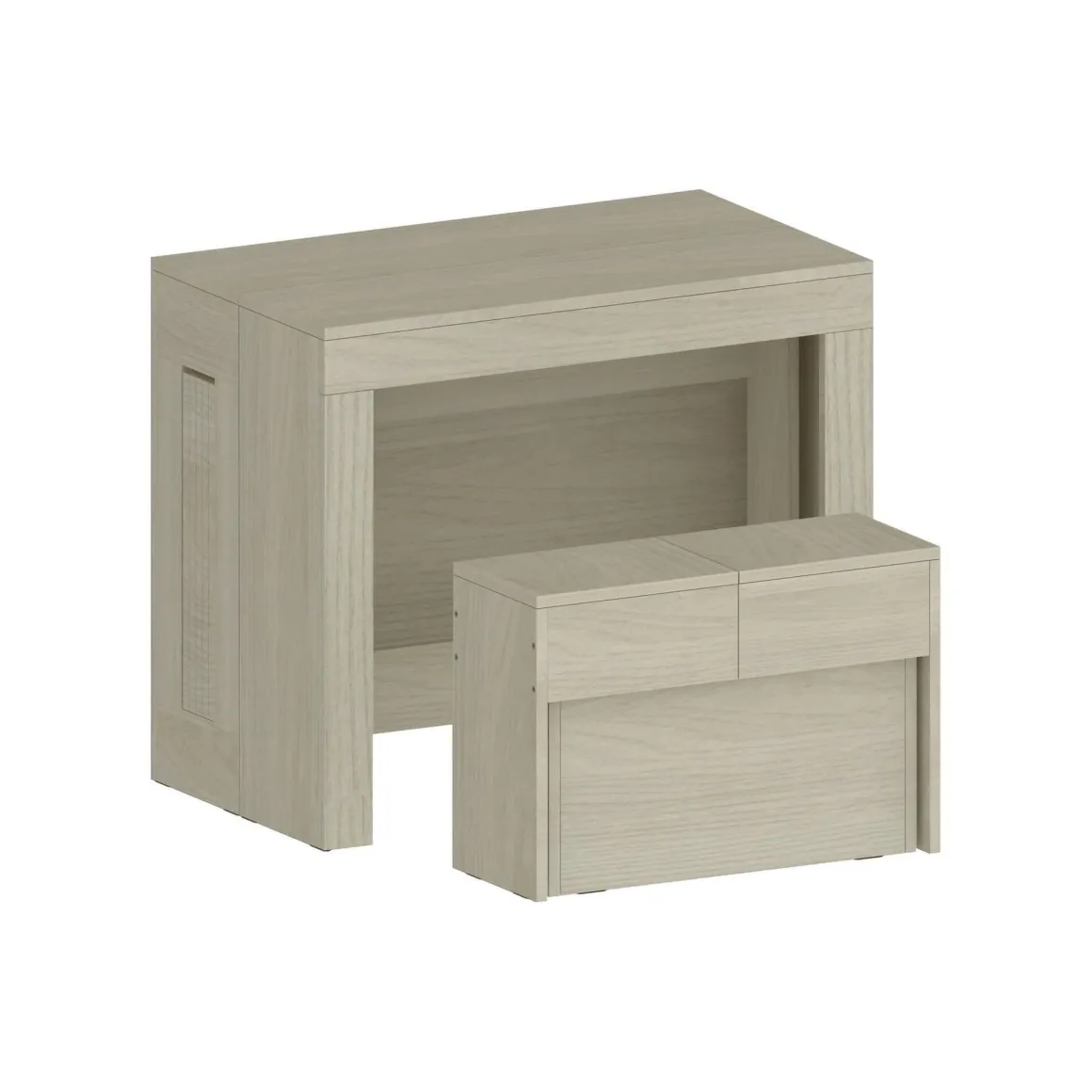 Set consolle allungabile 12 posti e 1 panca allungabile olmo - Badesi