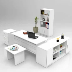 Set Da Ufficio > Dmora Set da ufficio Hilda, Bianco