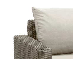Set di 2 poltrone da esterno Miramichi, 83x68 h72 cm, Tortora